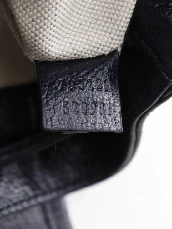 GUCCI Ophidia Mini Backpack Daypack 795221 Gray / navy GG Supreme Canvas Women